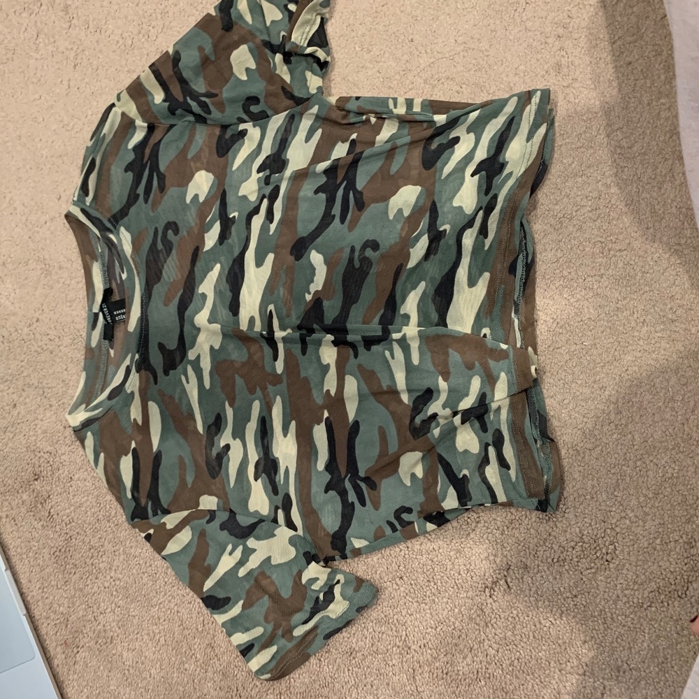 Mesh Camo Shirt